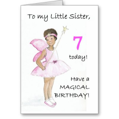 Tarjeta de cumpleaños para hermanas