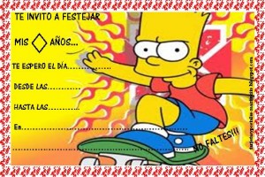 Imágenes de cumpleaños de Bart Simpson