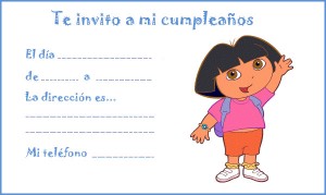 Imagenes de cumpleaños de Dora la Exploradora