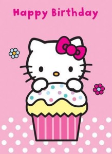 Imágenes de cumpleaños de Hello Kitty