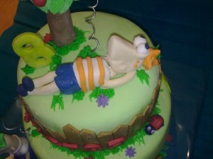 Torta de cumpleaños de Phineas y Ferb