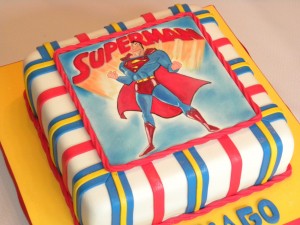 Imágenes de cumpleaños de Superman gratis