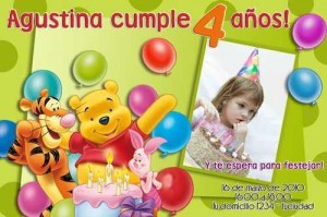 Imágenes de cumpleaños de Winnie the Pooh gratis