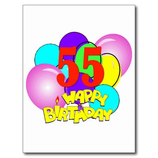 Imágenes de cumpleaños para los cincuenta y cinco años