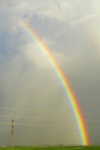 foto de arco iris