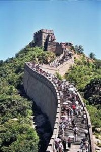 foto de la muralla china