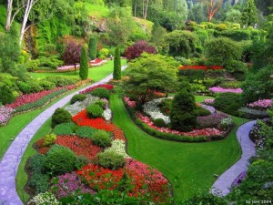 Fotos de jardines hermosos