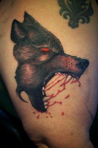 Fotos de tatuaje de un animal que da mucho miedo