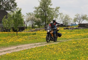 Mi primer viaje en moto 