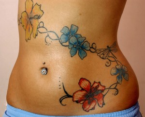 imágenes de tatuajes de flores 