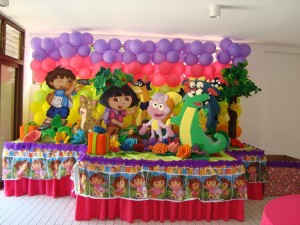 decoracion para fiesta de niña