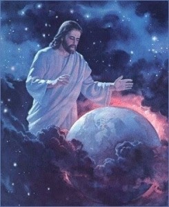 Jesus Bendiciendo la Tierra
